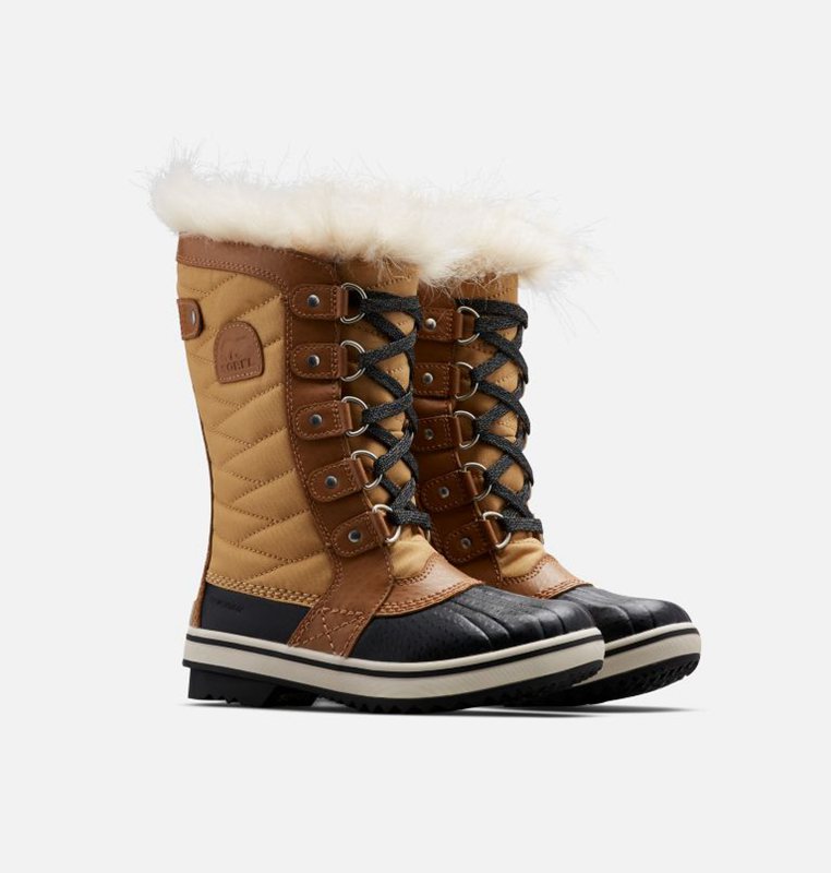 Kids Snow Boots Brown/Black - Sorel Youth Tofino™ II - 172-QPBAVO